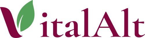 Logo of 'italAlt' with a green leaf on a white background